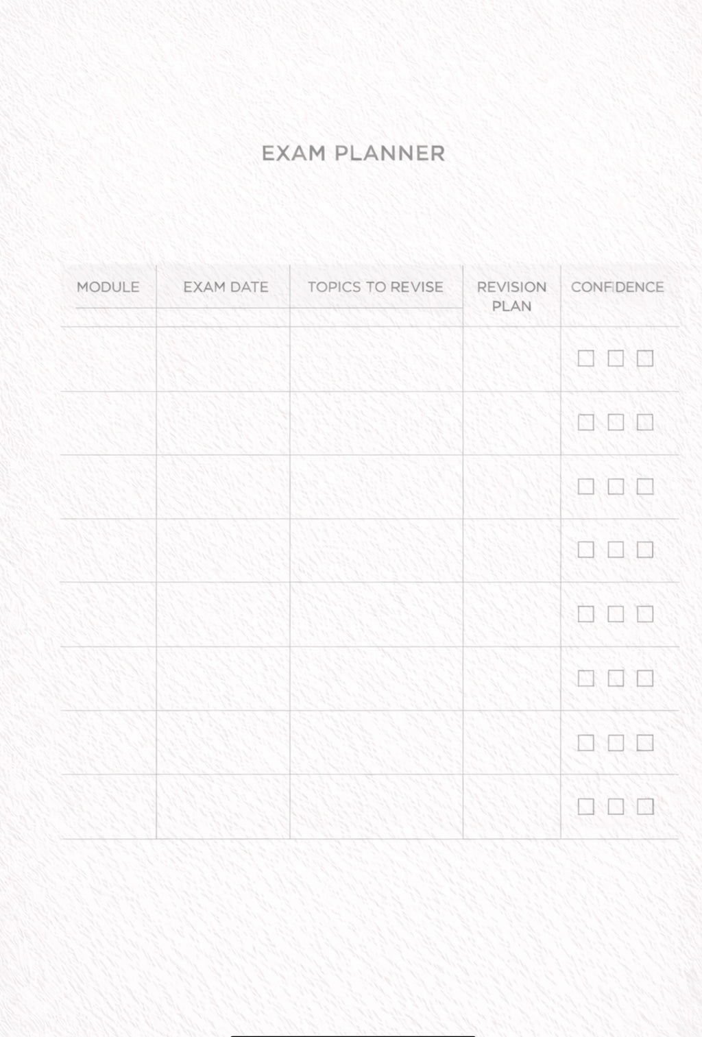 University Planner